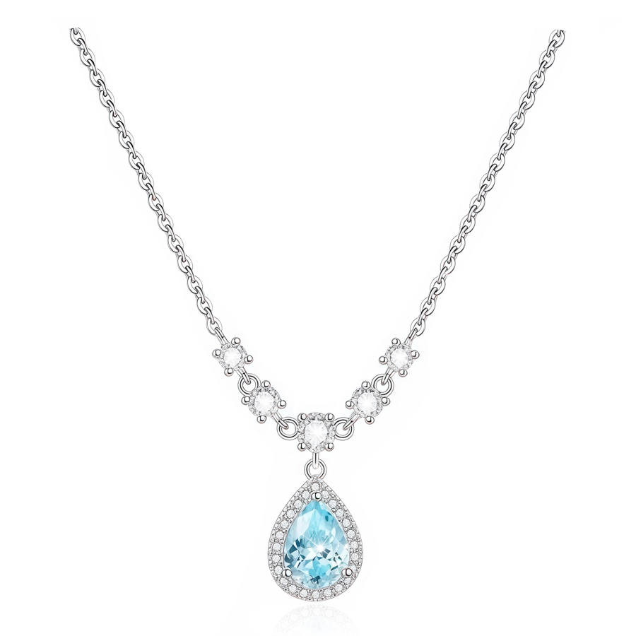 Barbie Clear Quartz Necklaces Women's