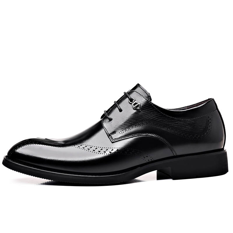 Hodo Top Grain Cow Leather Dress Shoes Men's