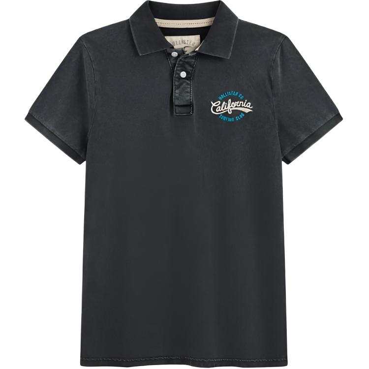 Hollister/ Polo Shirts Men's Black Moderate