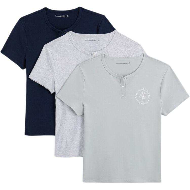 Abercrombie&Fitch T Shirt Women's 3 Pack