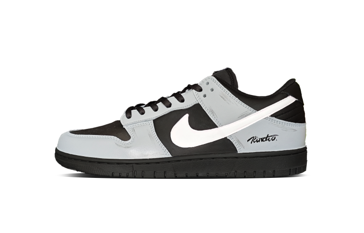 Nike Nike Dunk Shadow Gray Domain Leather Height Increasing Breathable Slip Resistant Low top Skateboard Shoes Men's