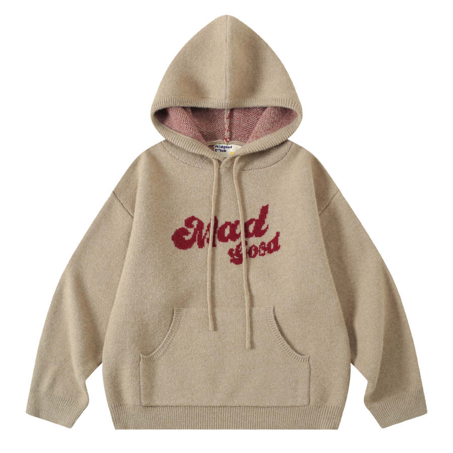 Madgood Knitwear Women's Hooded Thickened A Line