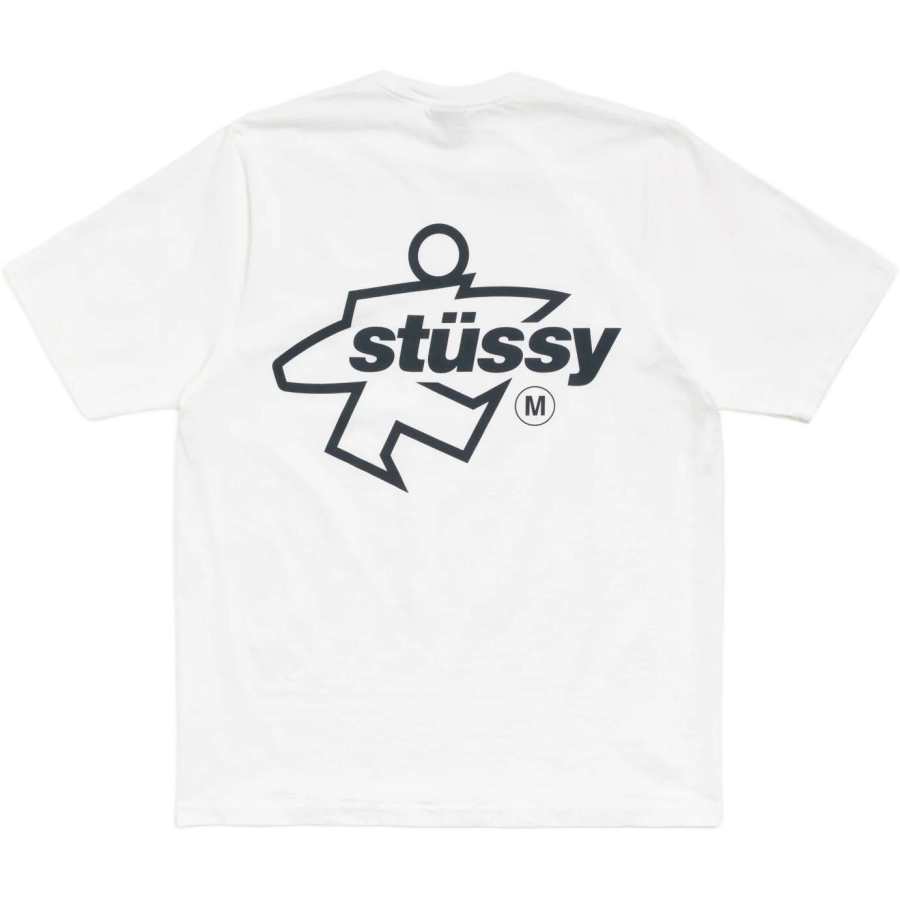 Stussy Logo Print T-Shirt