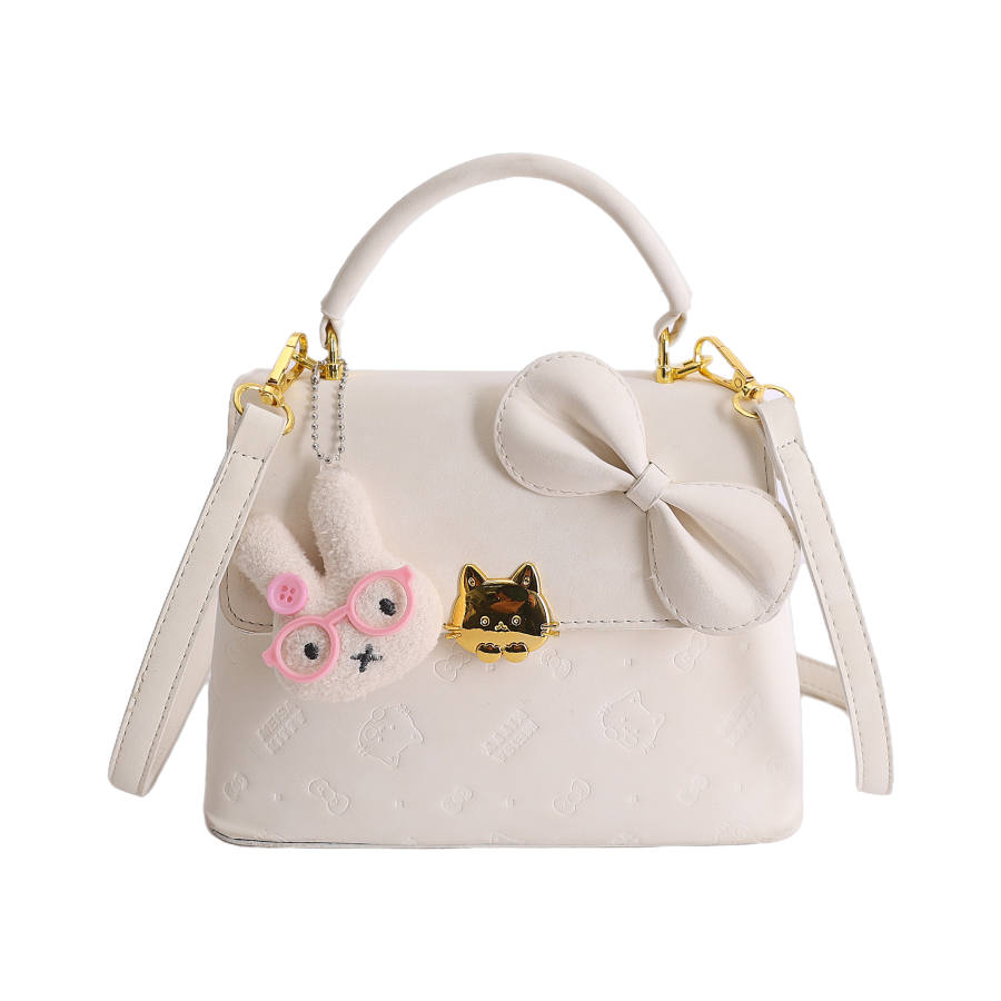 YALU Pu Handbag Women's White/Purple/Blue/Pink