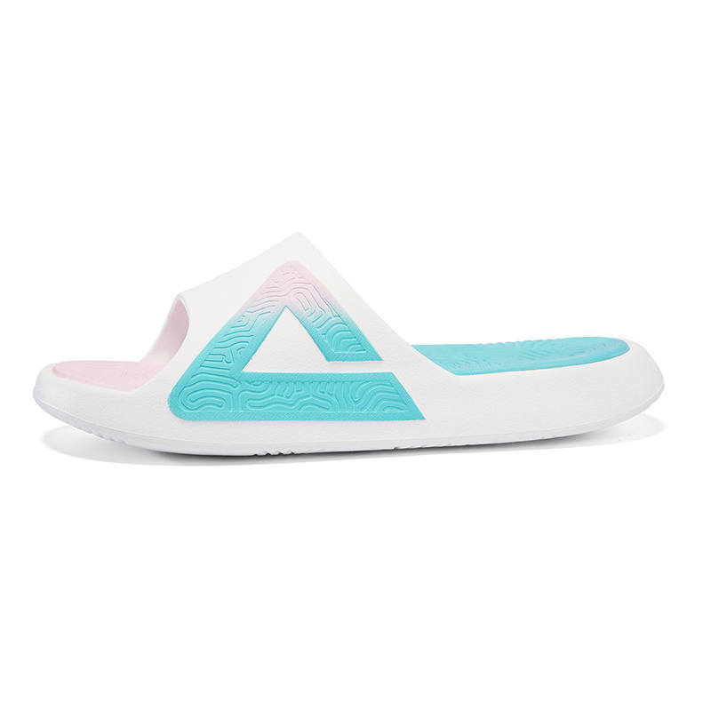 PEAK Tai Ji1.0 Totem Graffiti Slip Resistant Odor Resistant Abrasion Resistant Quick Dry Cushioning Slide Slippers