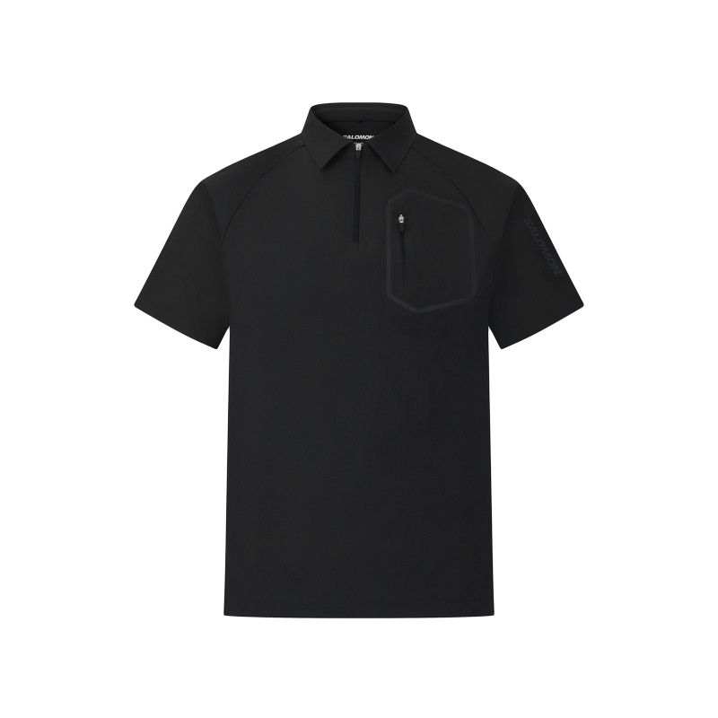 SALOMON SS26 PL WOVEN Polo Shirt Men's