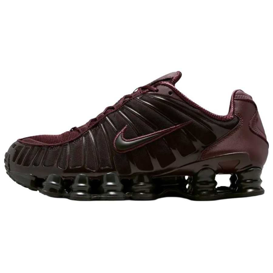 Nike Nike Shox TL Series Casual Shoes Unisex Burgundy Red