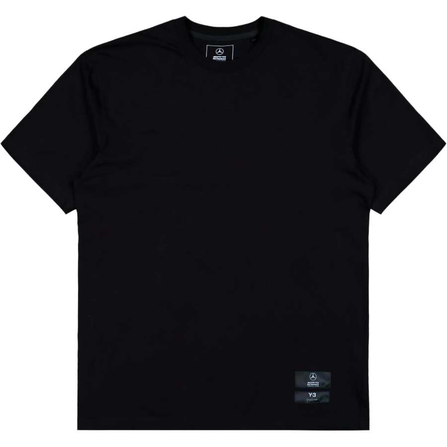 Y-3 Y-3 Mercedes Logo Stack Short Sleeve T-Shirt