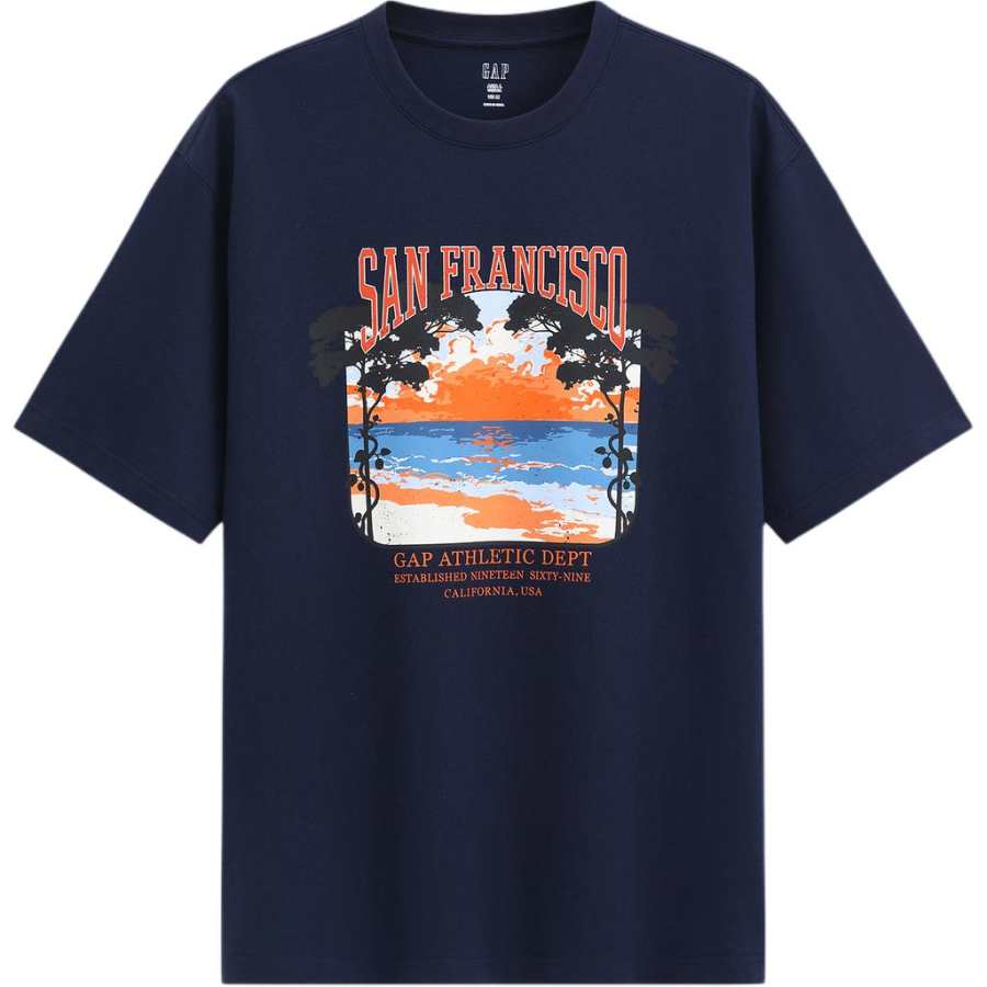 GAP GAP T Shirts Unisex Crew Neck