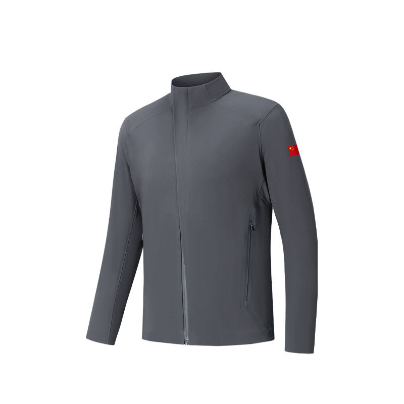 Anta Running Coat Men's Wind Speed Gray
