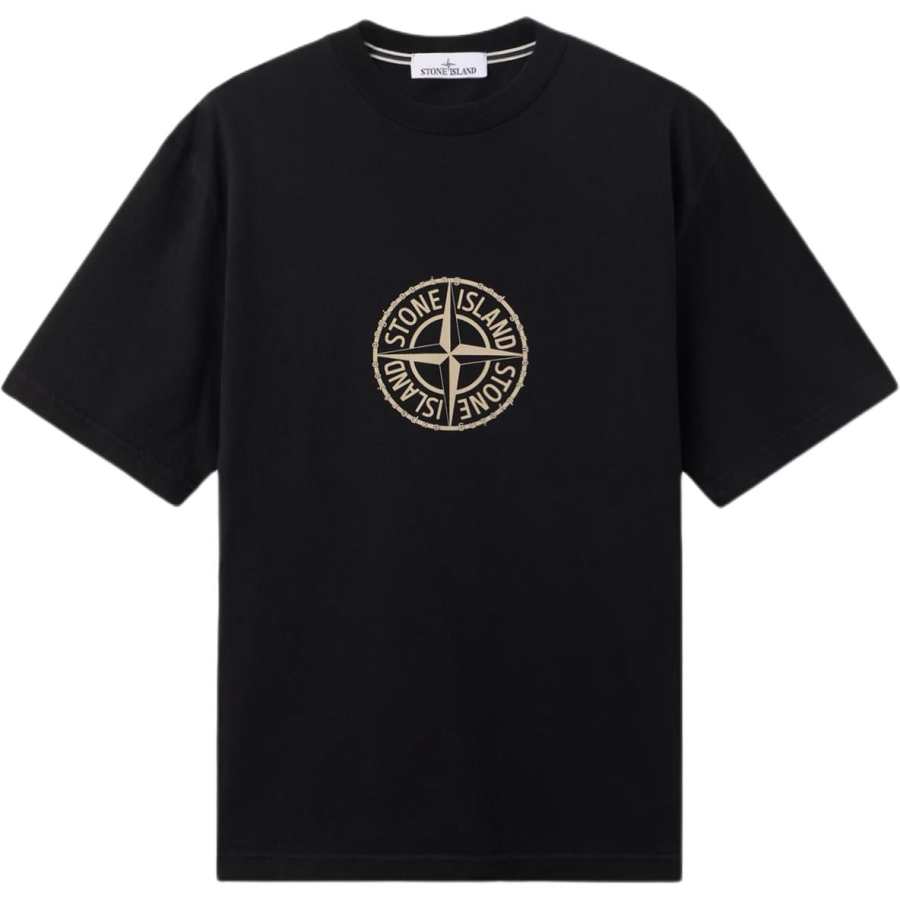 Stone Island Compass Printed Regular-Fit T-Shirt