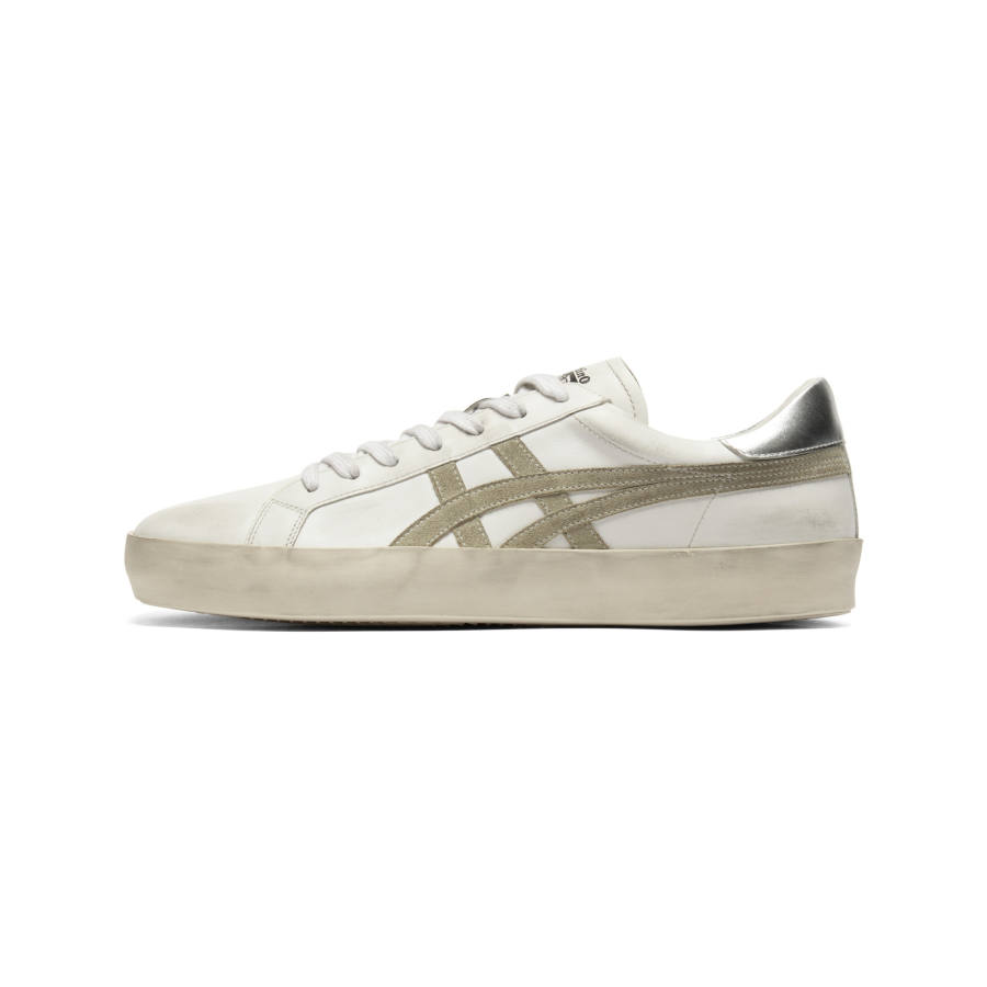 Onitsuka Tiger Abrasion Resistant Low top Casual Shoes Unisex White Gray