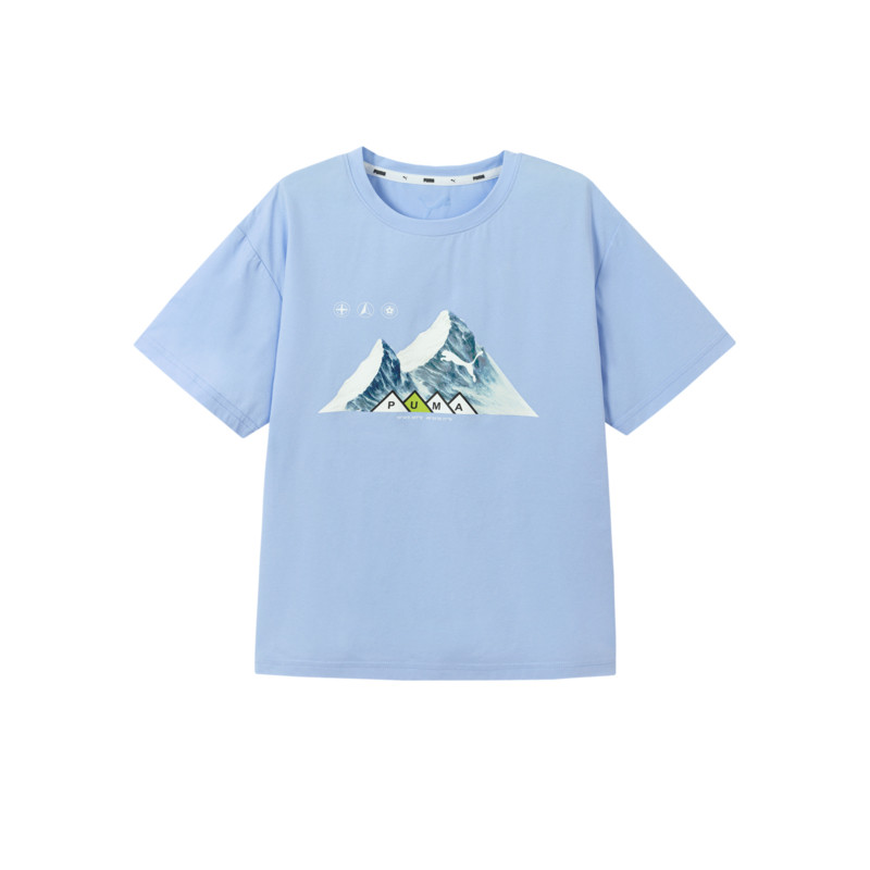 PUMA Kids' Quick Dry T Shirts Crew Neck