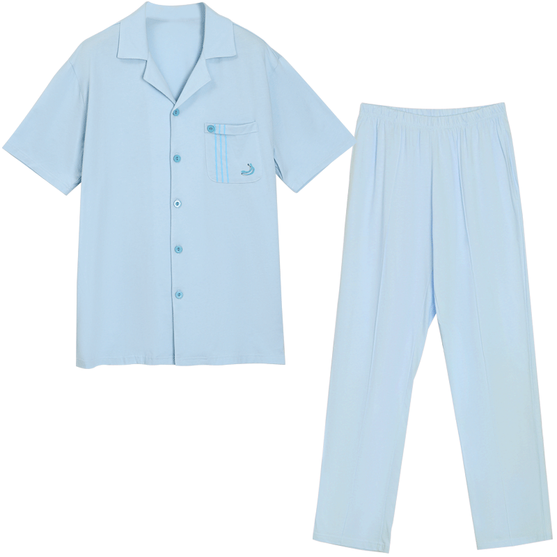 HONGDOUJUJIA Men's Pajama Set Men's