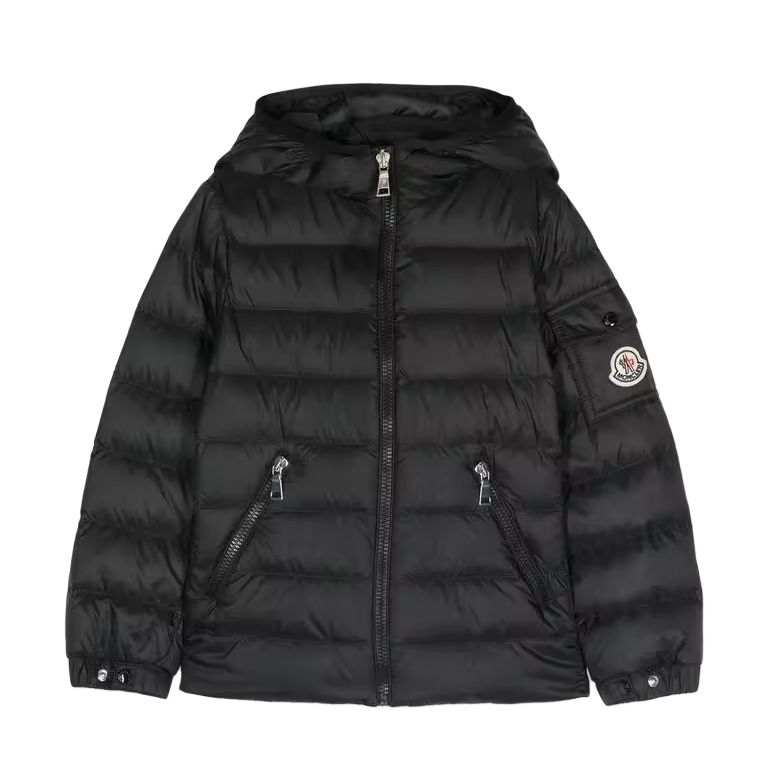 Moncler Padded Jacket Gles 26ss Black Kids'