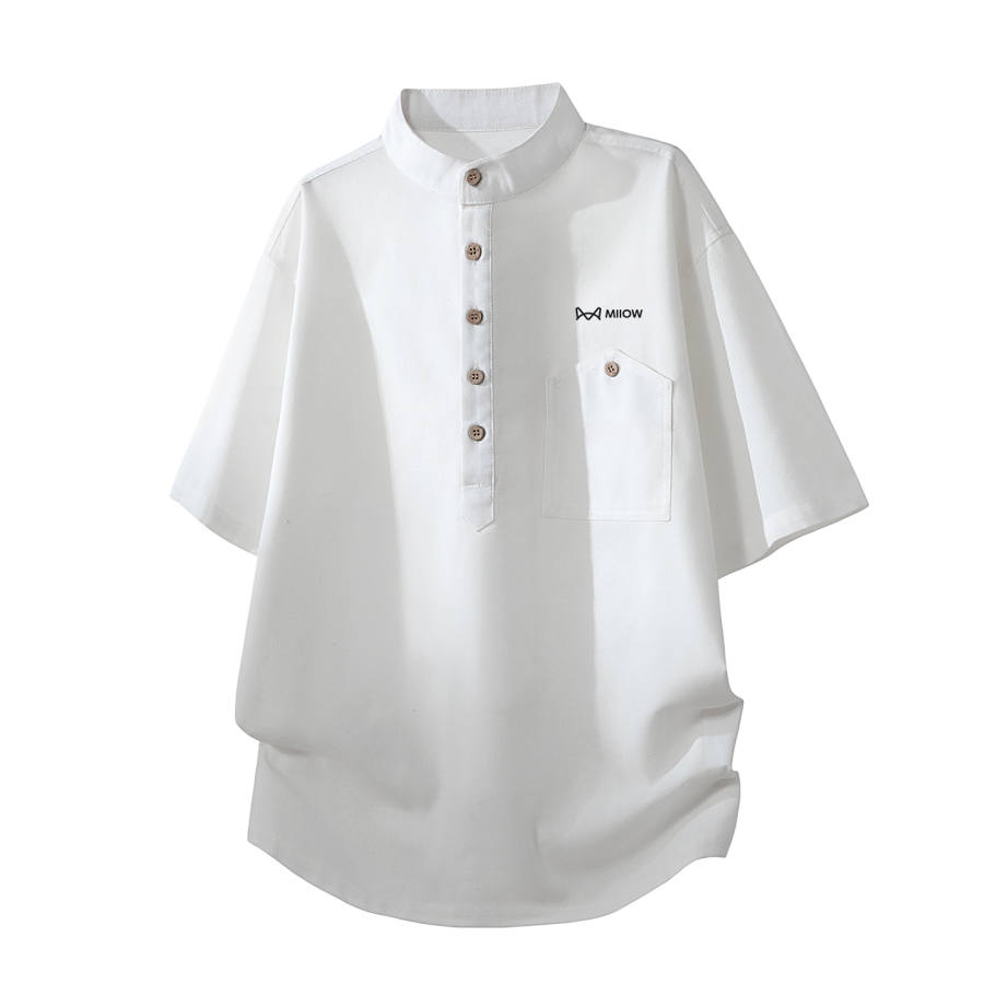 MIIOW MIIOW Shirts Unisex Lapel Thin Other