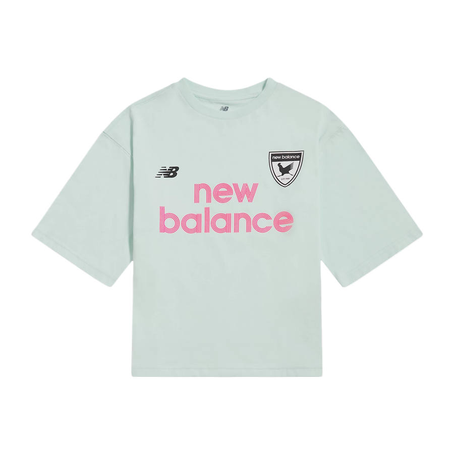 New Balance New Balance Kids T Shirts Crew Neck Moderate
