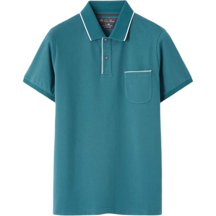 Loro Piana Regatta Short Sleeved Polo Shirt