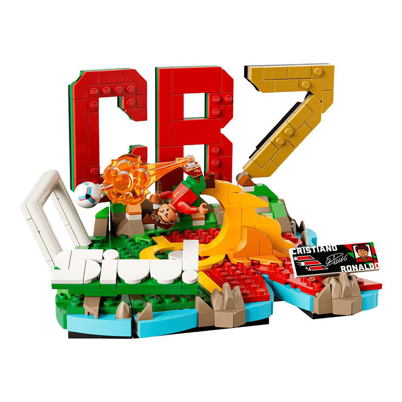 LEGO LEGO Editions Cristiano Ronaldo 3D Effect Scenario Plastic Building Blocks 490PCS 43012