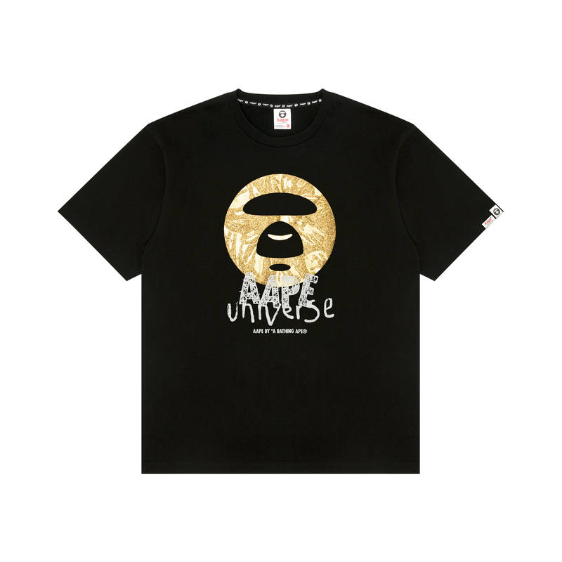 Aape Aape T Shirts Men's Crew Neck Moderate
