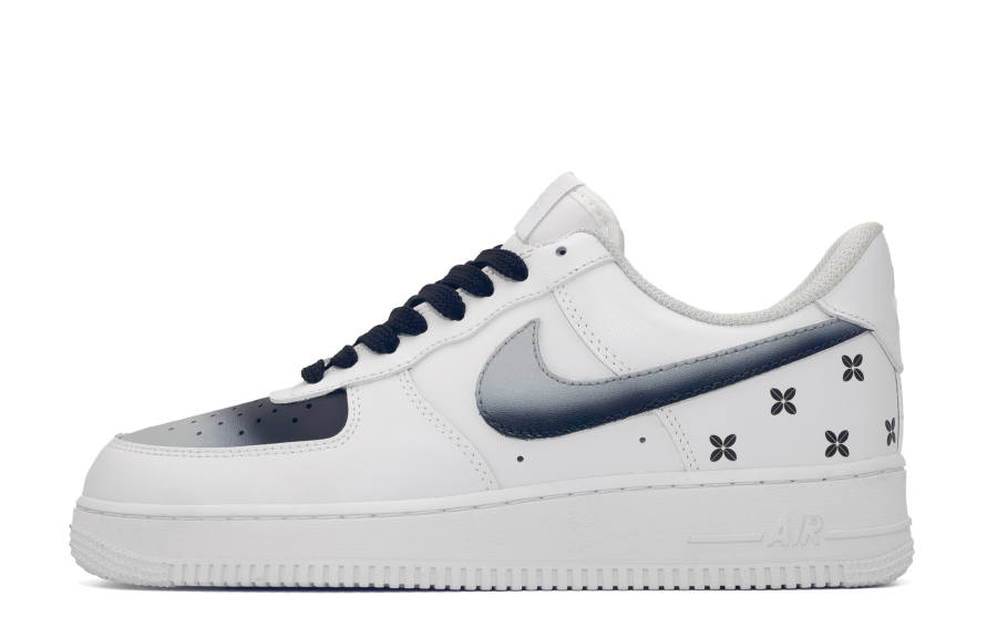 Nike Nike Air Force 1 Misty City Low top Skateboard Shoes Unisex White Black