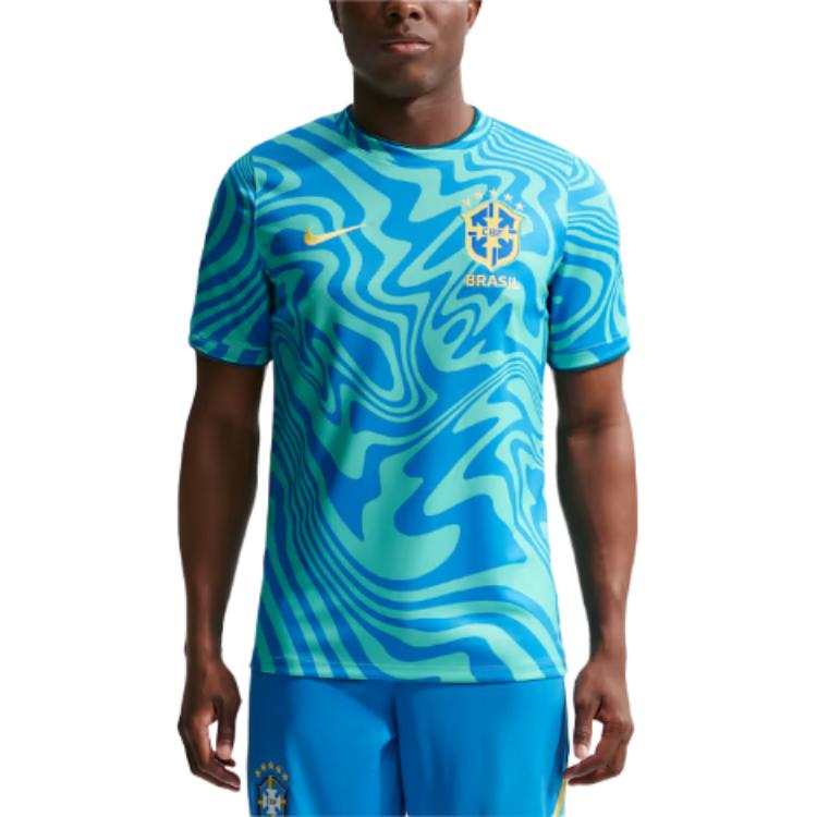 Nike Nike Brazil National Team Dri FIT Soccer Jersey Men's