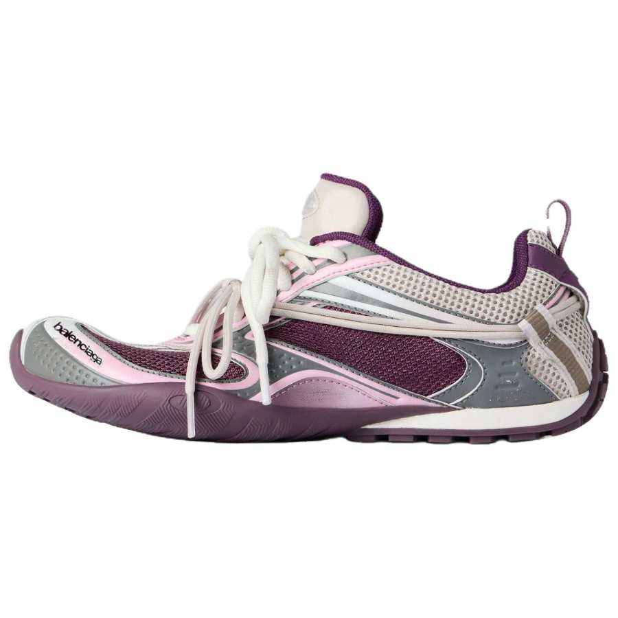 Balenciaga Radar Gradient Lines Low top Casual Shoes Women's Purple