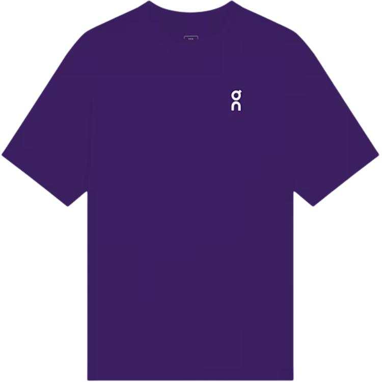 On On T Shirts Men's Dark Purple Crew Neck