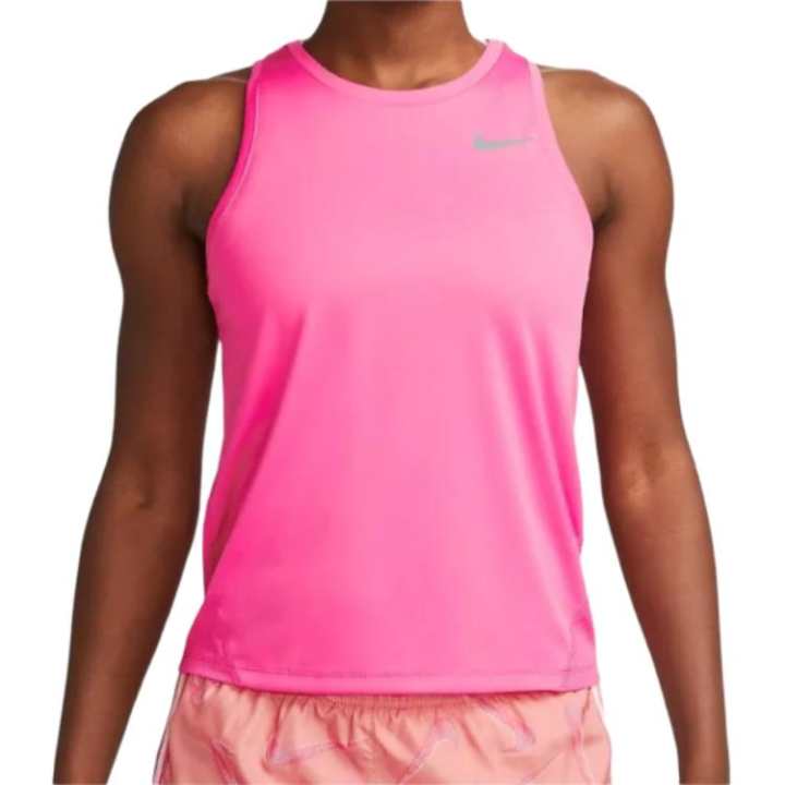 Nike Nike MILER Tank Tops Women's Pink Other