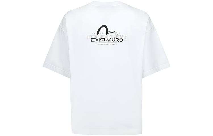EVISU T Shirts Men's Crew Neck Moderate Straight Fit