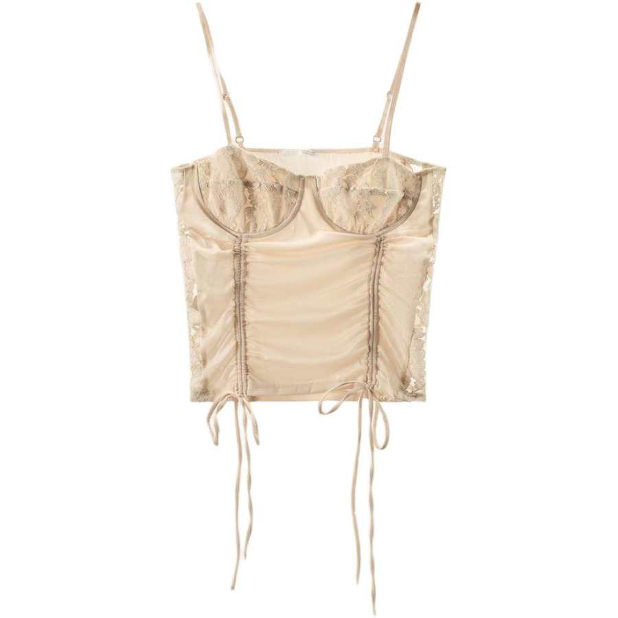 ZARA Camisoles Women's White Moderate