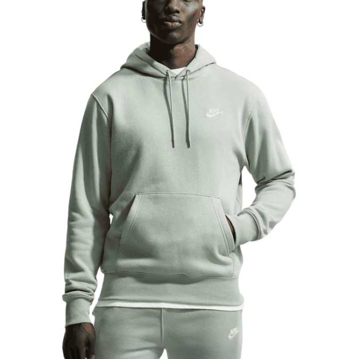 Nike Nike Club Sweatshirts Men's Jade Realm Green Hooded Moderate Regular