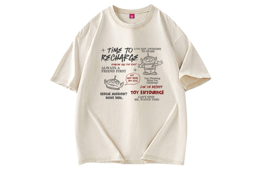 Disney T Shirts Unisex Crew Neck Moderate Straight Fit