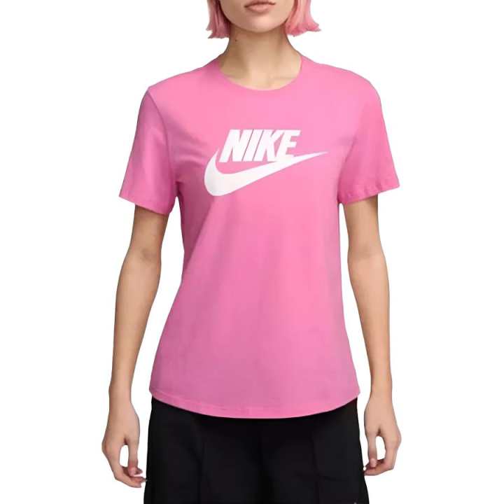 Nike Nike T Shirts Unisex Pink Crew Neck