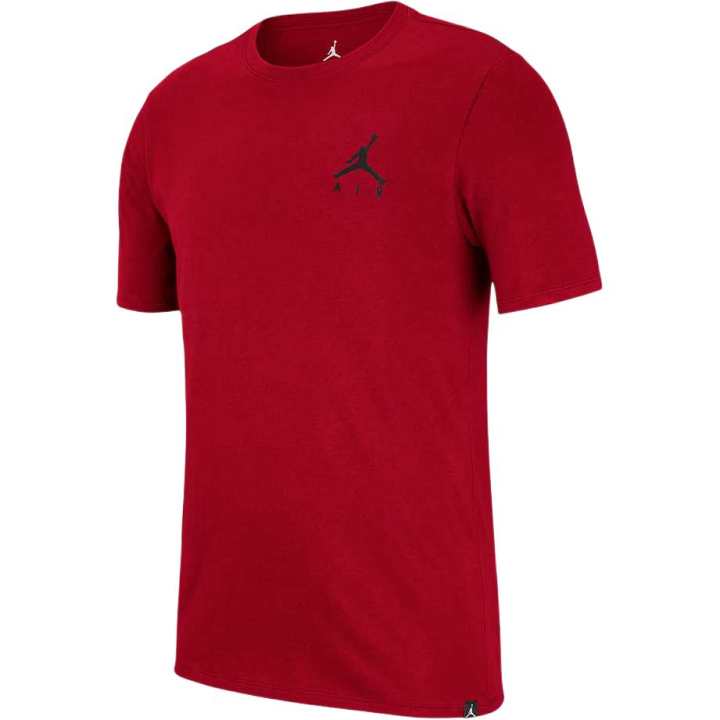 Jordan Jordan Jumpman T Shirts Men's Red Crew Neck