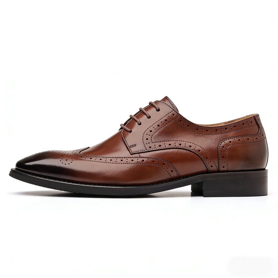 Hodo Top Grain Cow Leather Casual Leather Shoes Men's
