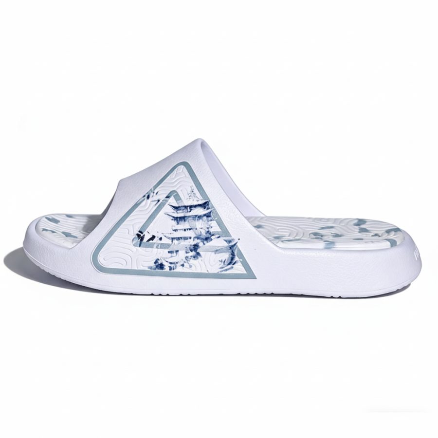 PEAK Tai Ji2.0 Slip Resistant Abrasion Resistant Cushioning Slide Slippers Unisex Azure