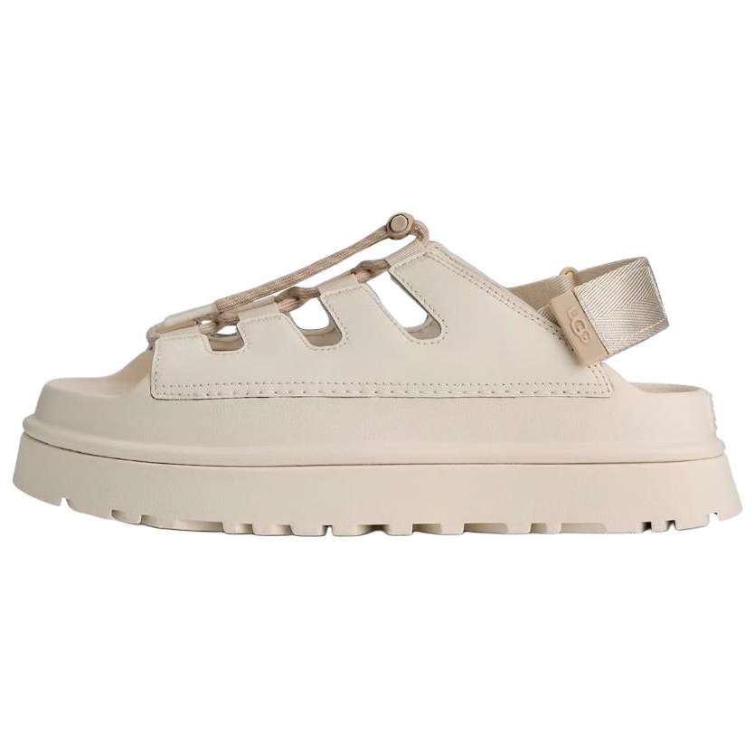 UGG UGG GoldenGlow Toggle Roman Sandals Women's Ecru