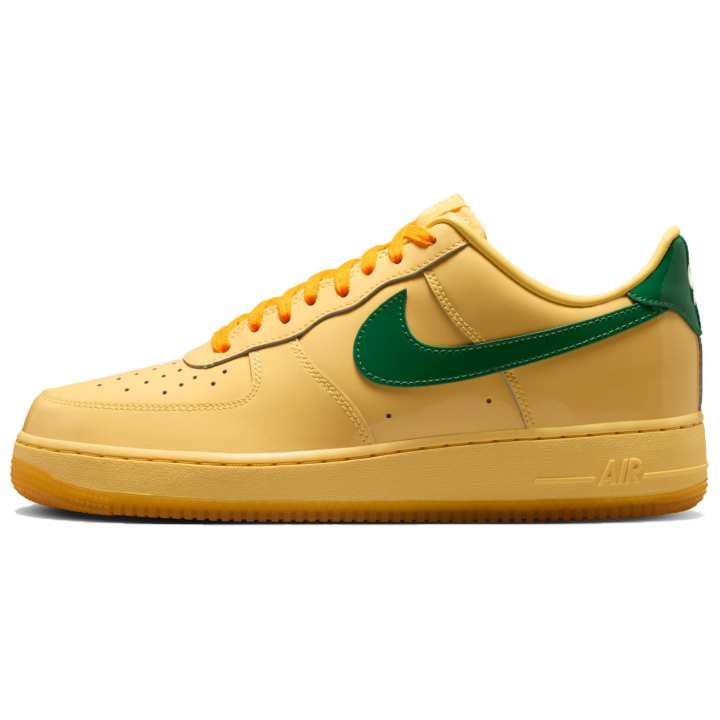 Nike Nike Air Force 1 Low top Skateboard Shoes Men's Yellow