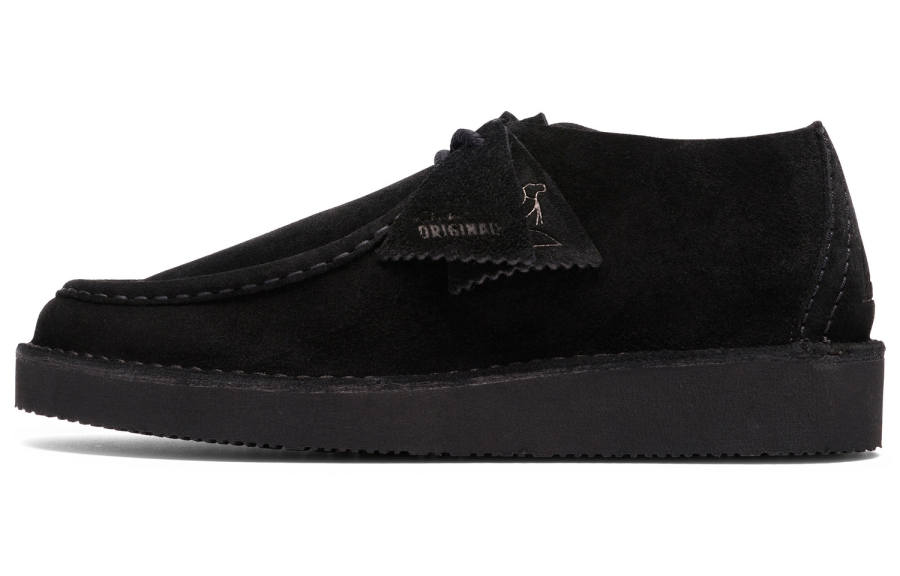 Clarks DSRTNomad2026 Cow Split Leather Casual Shoes Men's Black