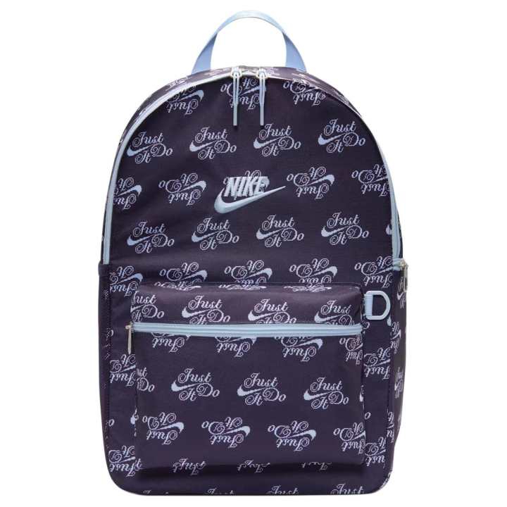 Nike Nike Heritage Zip Closure Polyester Backpack Unisex Hydrogen Blue