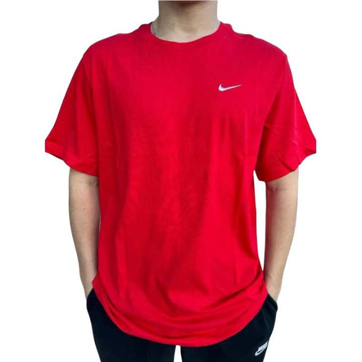 Nike Nike T Shirts Men's Red Crew Neck