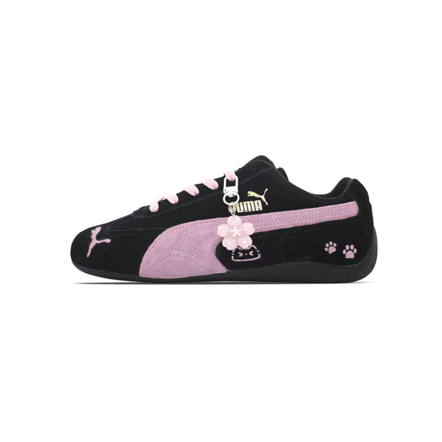 PUMA Speedcat Cherry Blossom Cat Paw Lightweight Low top Casual Shoes Unisex