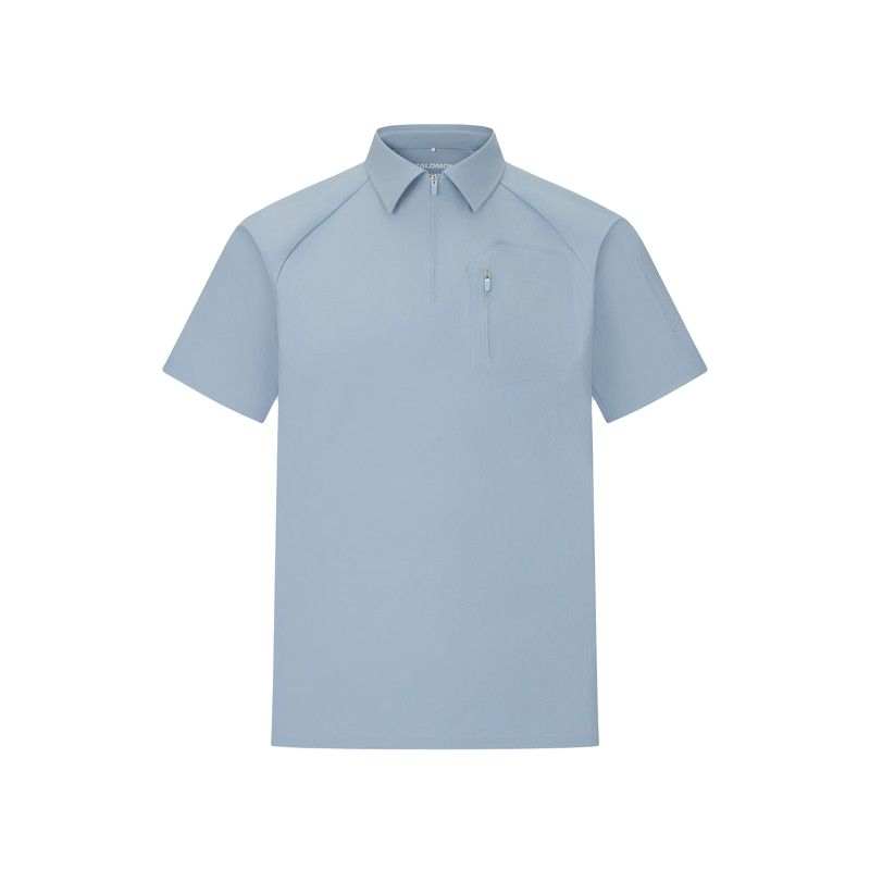 SALOMON SS26 PL WOVEN Polo Shirt Men's