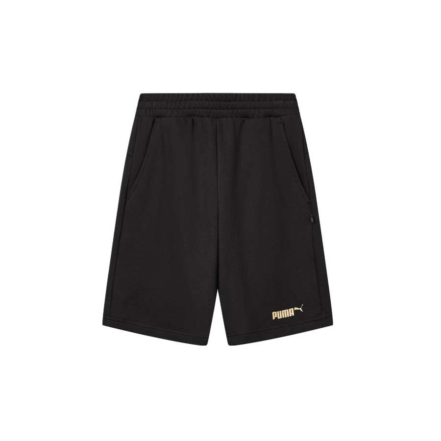PUMA ESS Casual Shorts Unisex Black/Gold Moderate