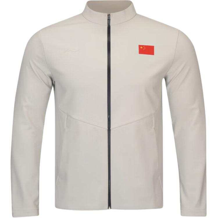 Li-Ning Li Ning Jackets Unisex Light Lime Stand Collar Moderate Other