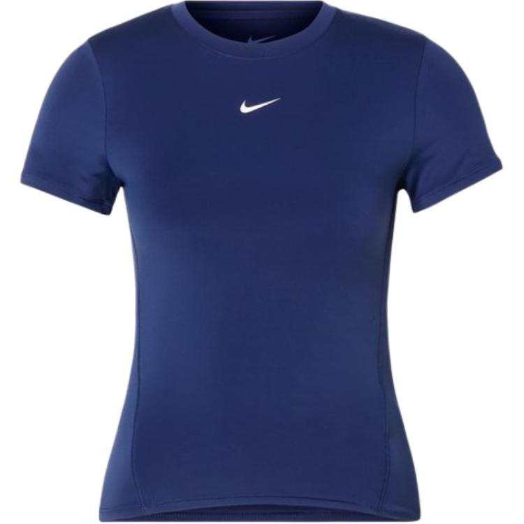 Nike Nike T Shirts Women's Midnight Blue Crew Neck
