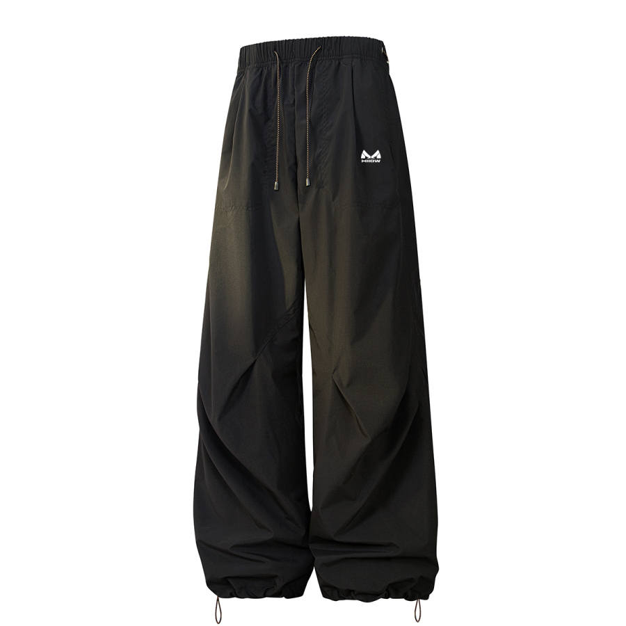 MIIOW Casual Pants Unisex Thin Straight Fit Pants