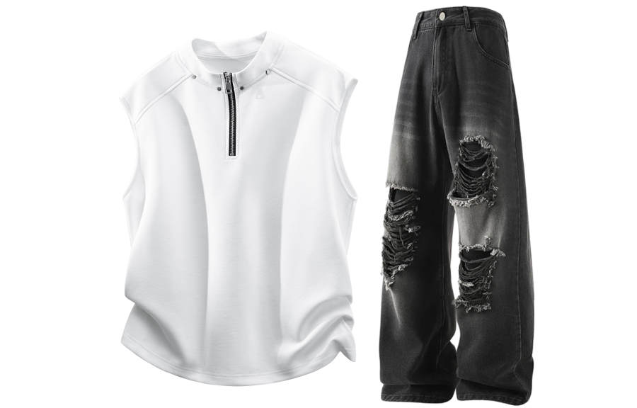 GWAF Casual Sportswear Unisex Crew Neck Moderate