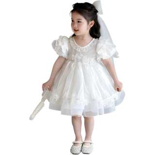 TNTX Kids Dresses V Neck Moderate Short